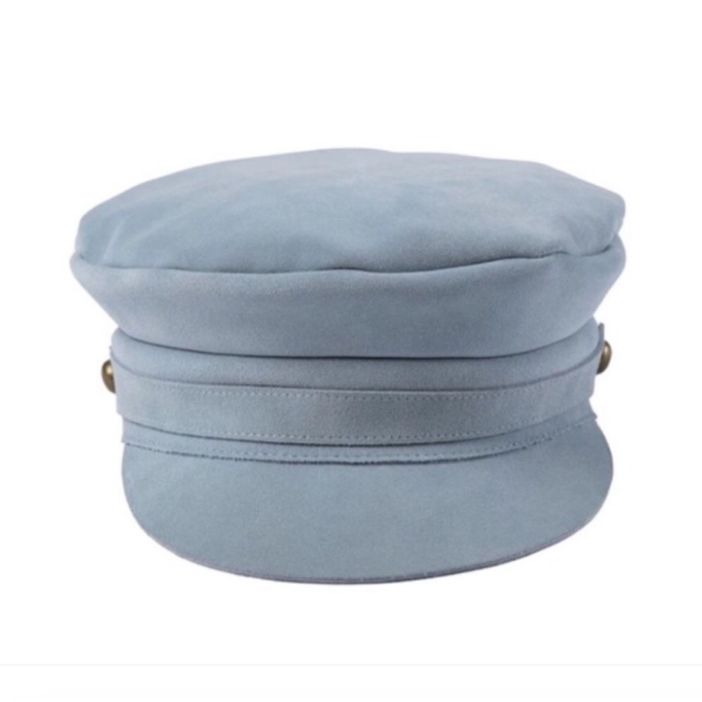 Lack Of Color Lola Suede Light Blue Hat. NWT! Sz M 57cm). - Picture 4 of 7